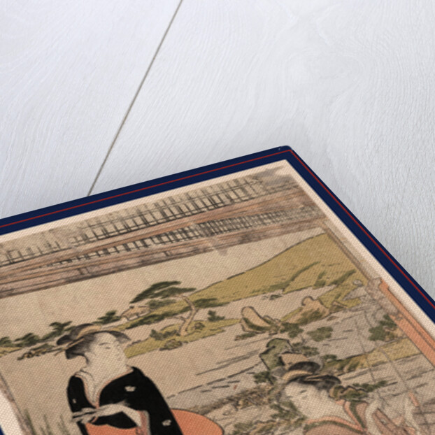 Three Women Amusing Themselves Shooting Arrows by Anonymous