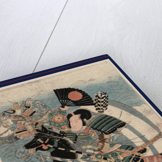 Kumagai Nnaozane to Taira no Atsumori, The warriors Kumagai Naozane and Taira no Atsumori by Anonymous