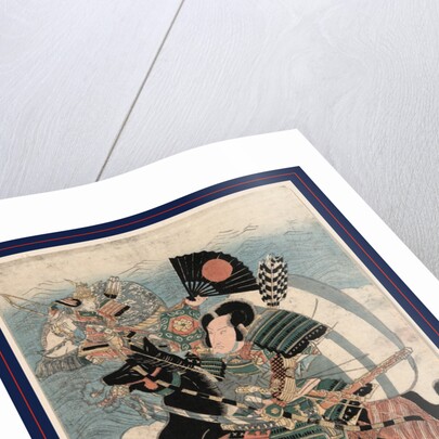 Kumagai Nnaozane to Taira no Atsumori, The warriors Kumagai Naozane and Taira no Atsumori by Anonymous