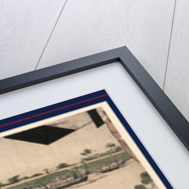 Two Women or Actors on a Boat in a River by Anonymous