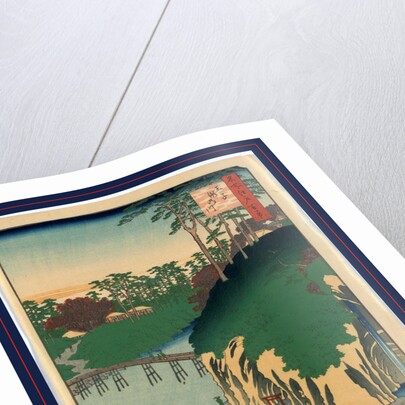 Bird's-Eye View of the Takino River Near the Oji Station by Anonymous