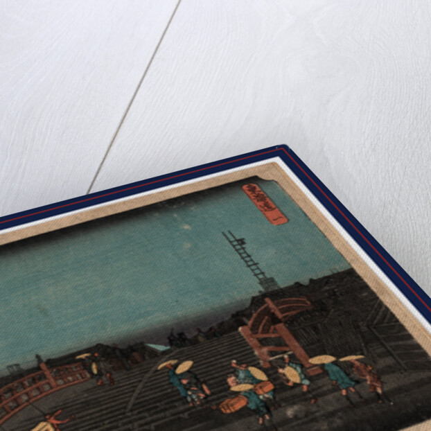 Nihonbashi akebono no zu by Ando Hiroshige