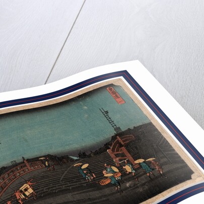 Nihonbashi akebono no zu by Ando Hiroshige