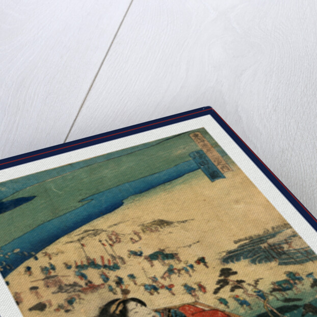 Shimada no zu, View of Shimada by Utagawa Toyokuni