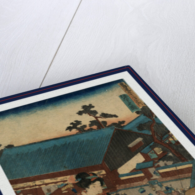 Saka no shita no zu, View of Sakanoshita by Utagawa Toyokuni