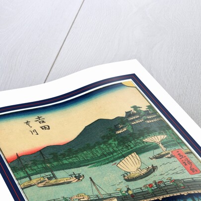 Yoshid by Utagawa Hiroshige