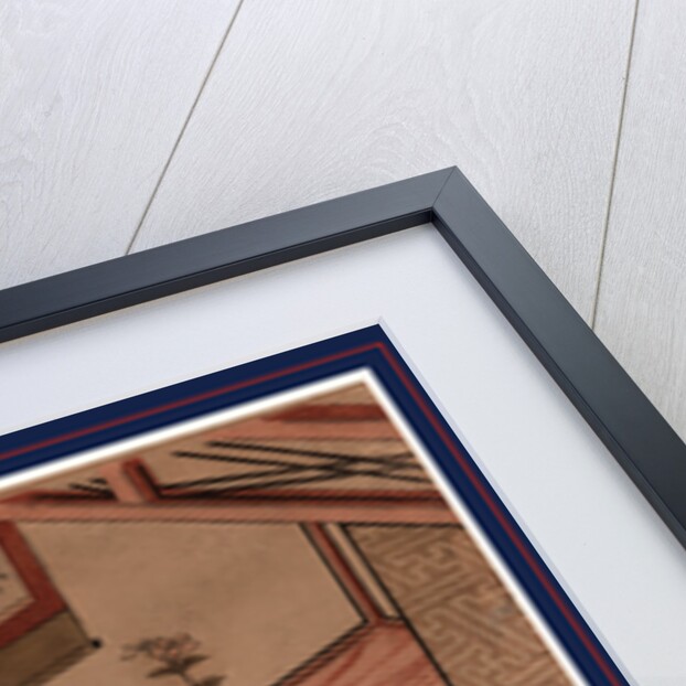 Zashiki No Yujo to Kamuro, Courtesan and Kamuro in a Parlour by Anonymous