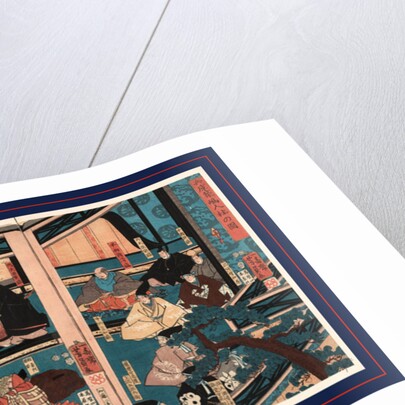 Man Presenting a City Plan to the Emperor at Court with Many Ministers Seated Nearby. by Anonymous