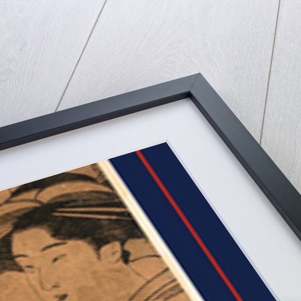 Ogiya hanaogi yujo, Courtesan by Katsukawa