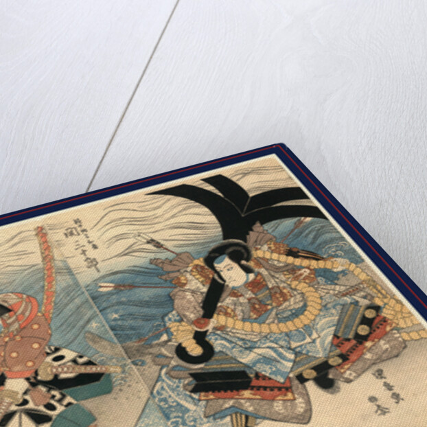 Seki sanjuro sakata hangoro, The actors Seki Sanjuro and Sakata Hanguro by Utagawa Kuniyasu