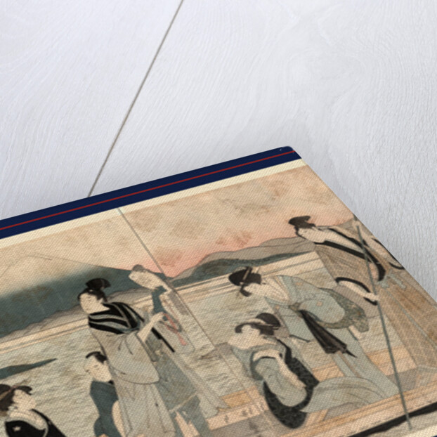 Ichi fuji ni taka san nasubi, First dream: Fuji, hawks, and eggplants by Kitagawa Utamaro