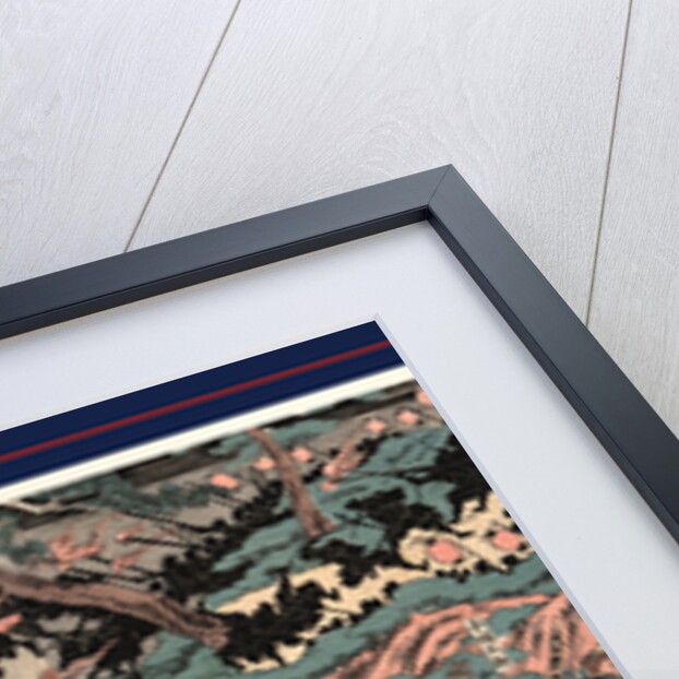 Kurikaradani ogkassen zu, The great battle at Kurikara Valley by Katsukawa Shuntei