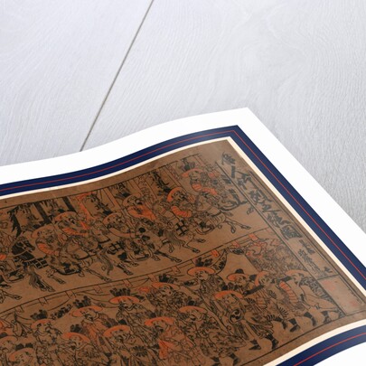 Tojin gyoretsu no ezu ichi, A procession of Chinese by Anonymous