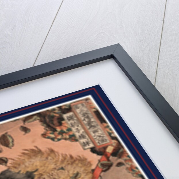 Kinhyoshi yorin, hero of the Suikode by Utagawa Kuniyoshi