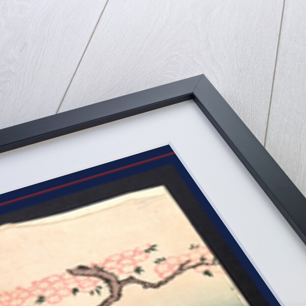 Ueno no hanami, Cherry blossom viewing at Ueno by Katsukawa Shunzan