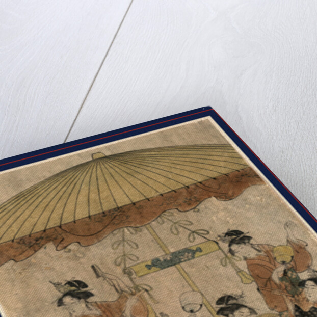 Sumiyoshi odori, Sumiyoshi dance by Hosoda Eishi