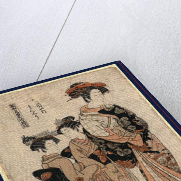 Yotsumeya uchi kinshu, The Courtesan Kinshu of Yotsumei-ya by Isoda Koryusai