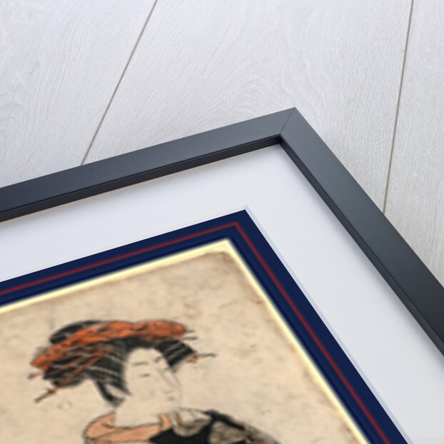 Yotsumeya uchi kinshu, The Courtesan Kinshu of Yotsumei-ya by Isoda Koryusai