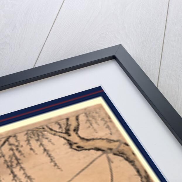 Araihari, Washing and stretching cloth by Suzuki Harunobu