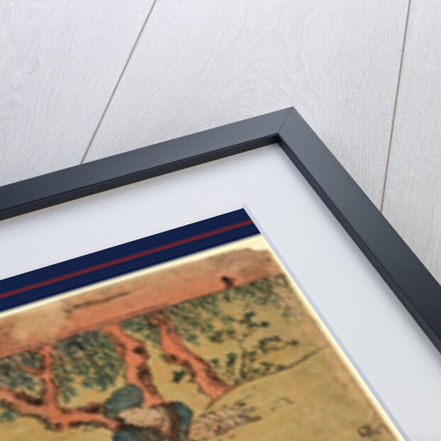 Four Women at River's Edge Washing Clothes by Anonymous