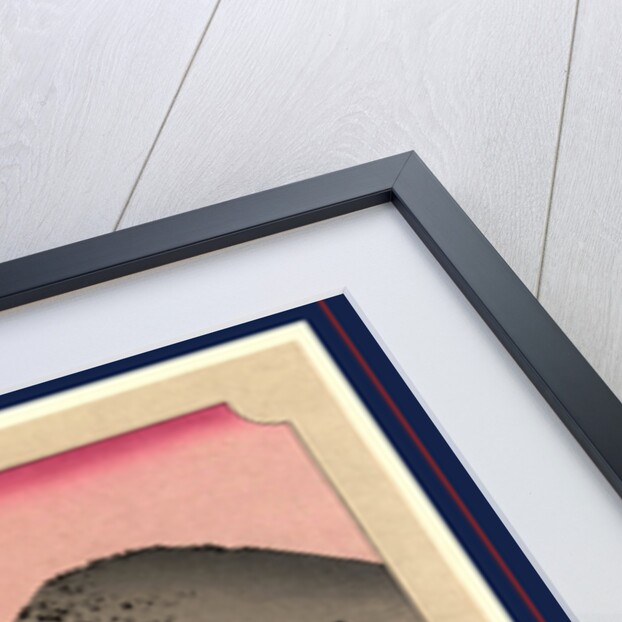 Travelers Resting at a Teahouse or Inn at the Mariko Station on the Tokaido Road by Anonymous