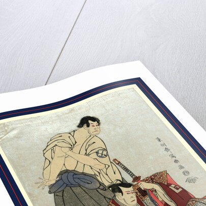 Actors Ichikawa Yaozo III and Sakata Hangoro III by Anonymous
