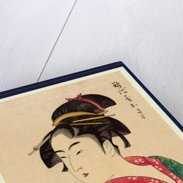 Naniwaya okita, Okita of Naniwa-ya by Kitagawa Utamaro