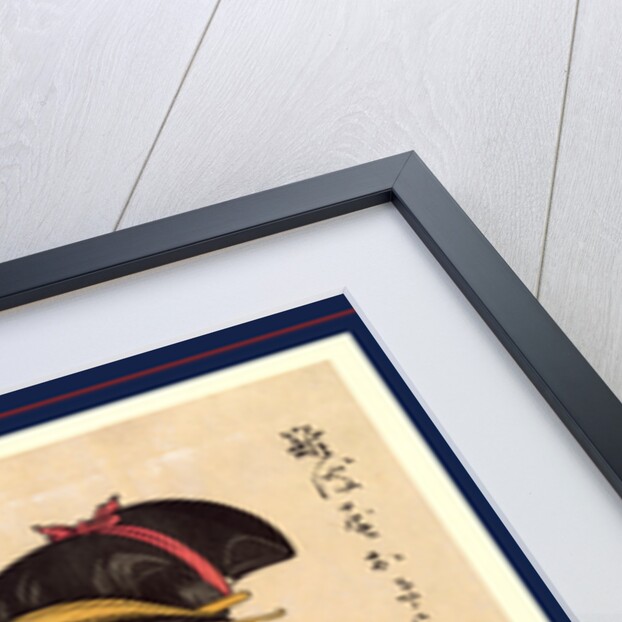 Naniwaya okita, Okita of Naniwa-ya by Kitagawa Utamaro