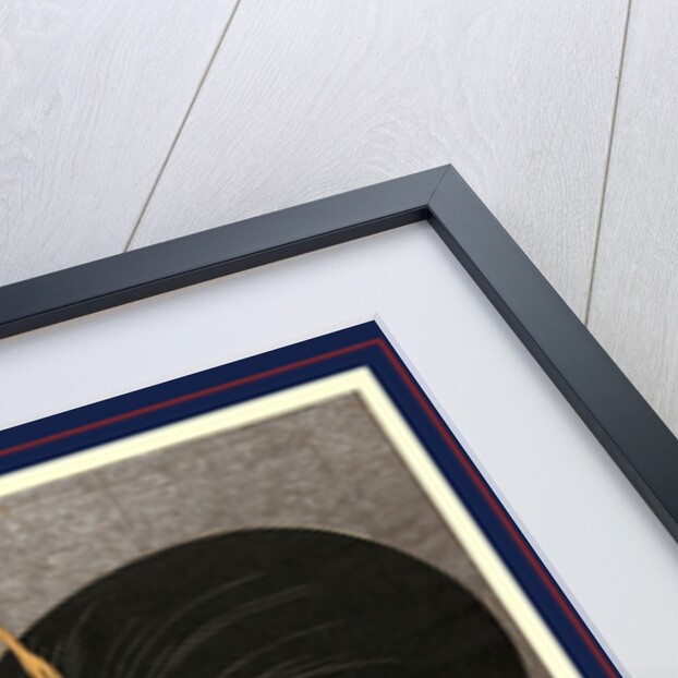 Head-and-Shoulders Portrait of a Young Woman Wiping Her Face by Anonymous