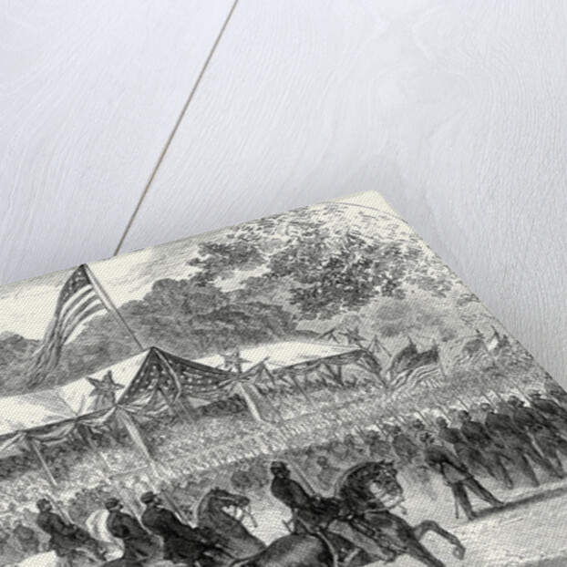 The American Civil War: Grand Review of the Army of the Potomac Before President Johnson at Washington 17 June 1865 by Anonymous