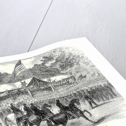 The American Civil War: Grand Review of the Army of the Potomac Before President Johnson at Washington 17 June 1865 by Anonymous