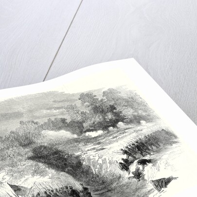 The Civil War in America: Attack on the Confederate Batteries at Bull Run by the 27th and 14th New York Regiments 17 August 1861 by Anonymous