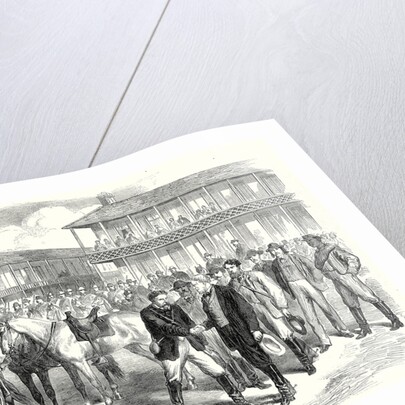 End of the American Civil War the Last Days of the Confederate Government Mr. Jefferson Davis Bidding Farewell to His Escort Two Days Before His Capture 22 July 1865 by Anonymous