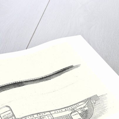 The Civil War in America the U.S. Gun-Boat Weehawken One of the Nine Ironclads Engaged in the Bombardment of Charleston 2 May 1863 by Anonymous