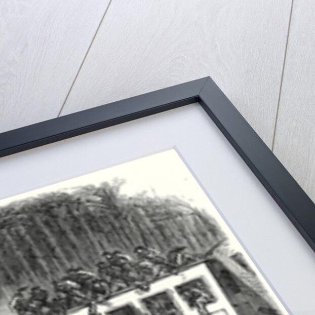 The Civil War in America: Train with Reinforcements for General Johnston Running Off the Track in the Forests of Mississippi 8 August 1863 by Anonymous