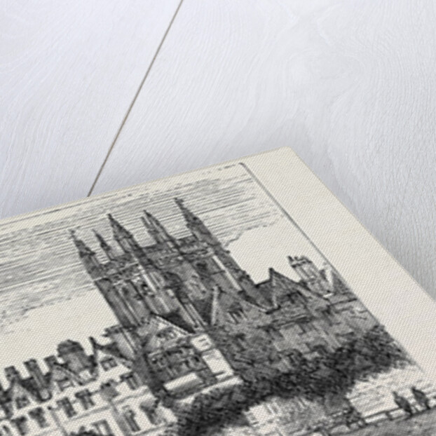 Oxford: Christ Church and Merton from Christ Church Meadow by Anonymous