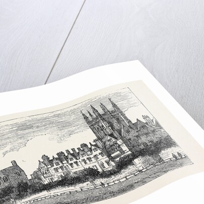 Oxford: Christ Church and Merton from Christ Church Meadow by Anonymous