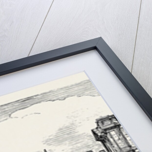 Oxford: The Old Ashmolean, the Sheldonian Theatre, from Broad Street by Anonymous