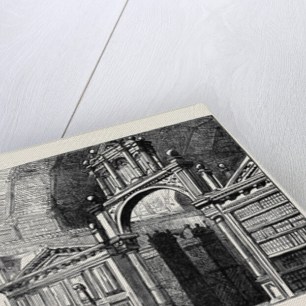 Oxford: Library, Merton College by Anonymous