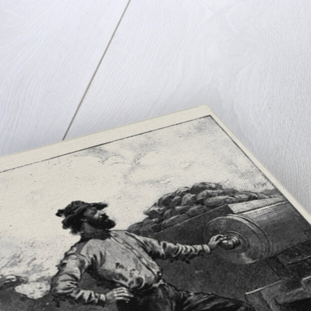 Giuseppe Garibaldi in 1840 by Anonymous