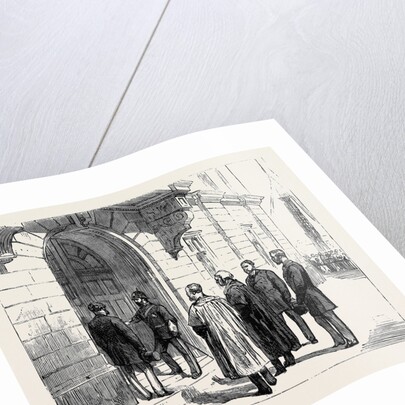 The Royal Visit to Great Yarmouth: The Prince of Wales Unlocking the Door of the New Municipal Buildings by Anonymous