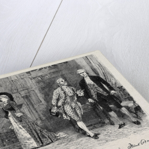 The School for Scandal at the Vaudeville Theatre: The Screen Scene by Anonymous