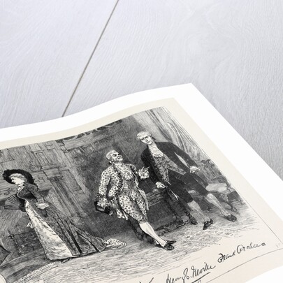 The School for Scandal at the Vaudeville Theatre: The Screen Scene by Anonymous