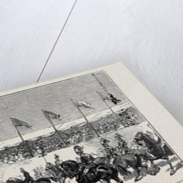 The Queen's Visit to Epping Forest: The Royal Procession Leaving Chingford Station by Anonymous