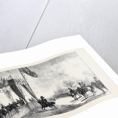 The Queen's Visit to Epping Forest: The Grand Stand and Pavilion at High Beech by Anonymous