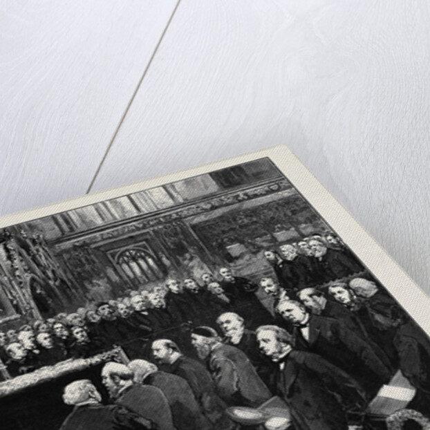 Funeral of the Late Charles Robert Darwin in Westminster Abbey, London by Anonymous