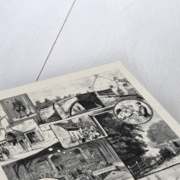 The Industrial Exhibition at Peterborough, Sketches in and Around the Town by Anonymous