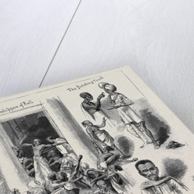 Round the World Yachting in the Ceylon, Calcutta: Worshipping Kali by Anonymous