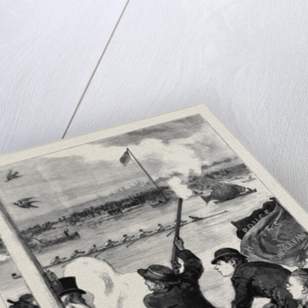 The Oxford and Cambridge Boat Race, the Finish: Cambridge Not in It by Anonymous