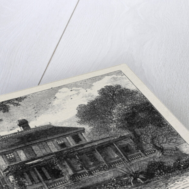 The Craigie House, Cambridge, Massachusetts, U.S.A., Residence of the Late H.W. Longfellow by Anonymous